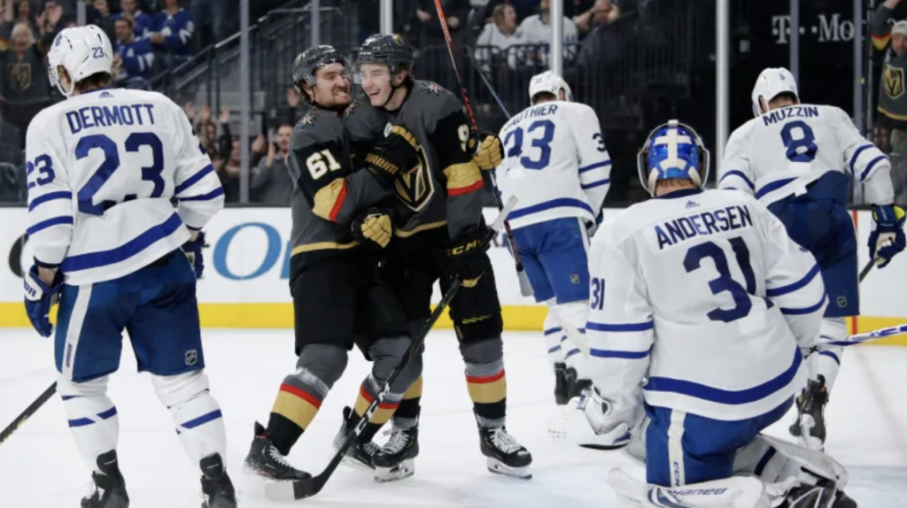 Game #23 Review: Vegas Golden Knights 4 Vs. Toronto Maple Leafs 2