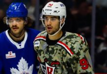 Toronto Marlies vs. Grand Rapids Griffins, Timothy Liljegren