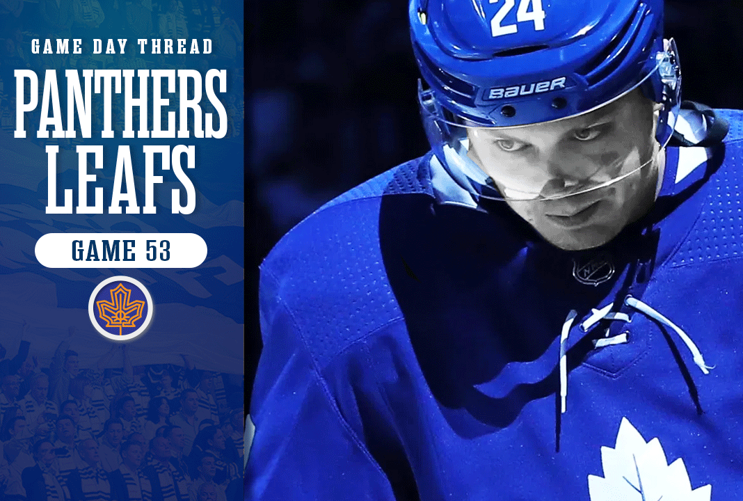 Toronto Maple Leafs vs. Florida Panthers Game 53 Preview & Projected
