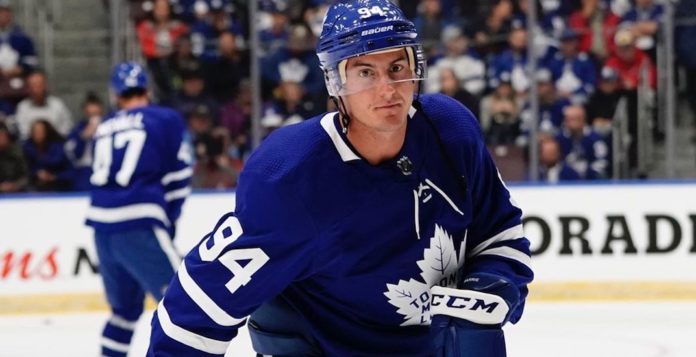 Tyson Barrie of the Toronto Maple Leafs