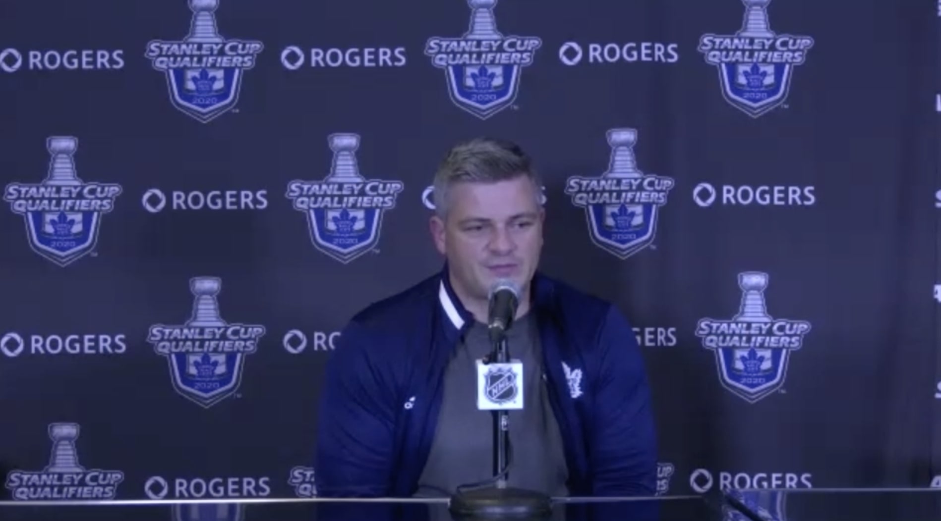 Sheldon Keefe After Practice - August 1
