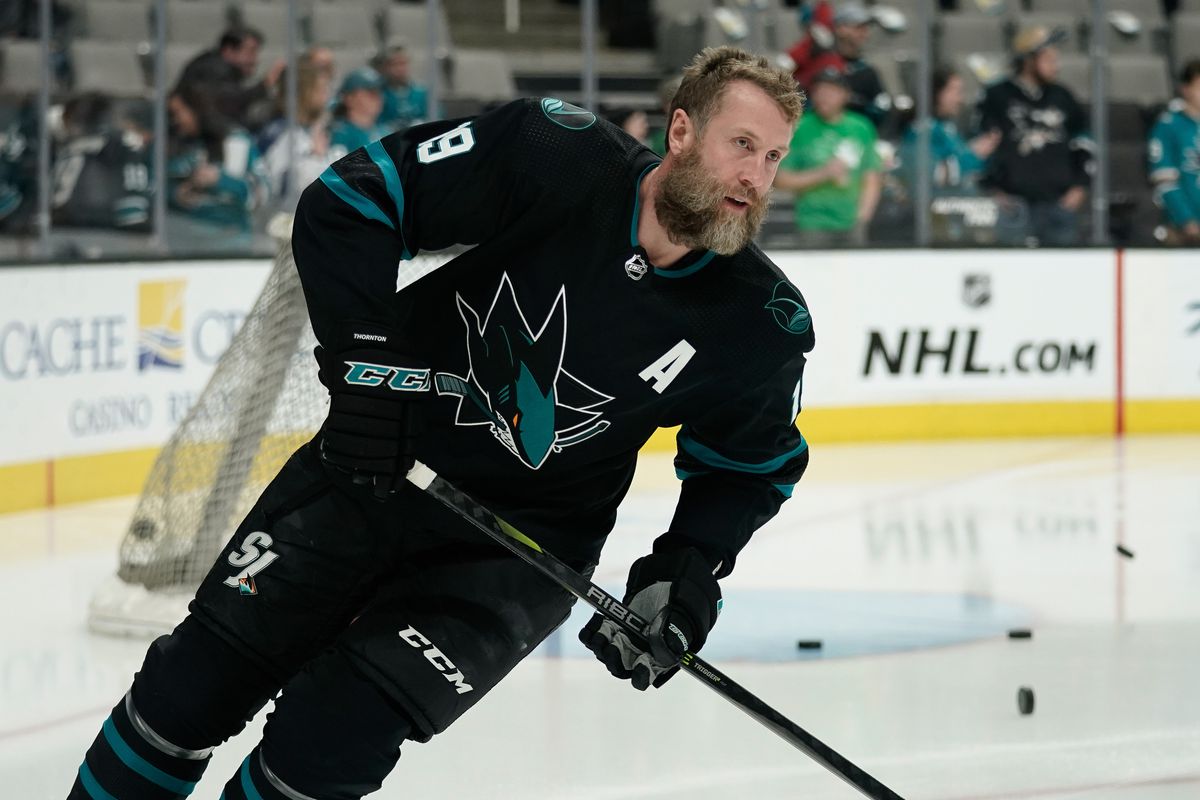 Report Joe Thornton Recruitment Effort Is On For The Toronto Maple Leafs