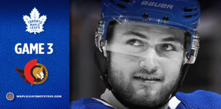 Toronto Maple Leafs vs. Ottawa Senators