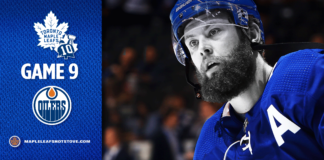 Toronto Maple Leafs vs. Edmonton Oilers – Game #9 Preview, Projected Lines & TV Info Toronto Maple Leafs vs. Edmonton Oilers