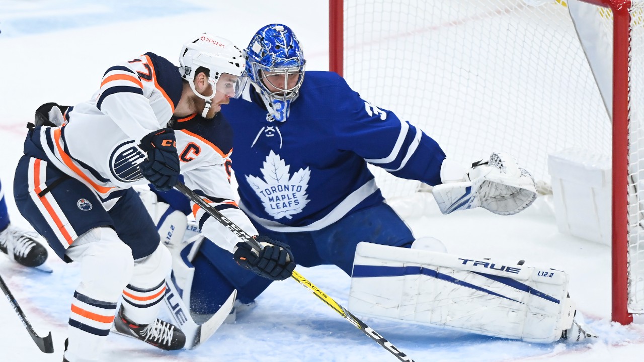 Frederik Andersen, Toronto Maple Leafs vs. Edmonton Oilers