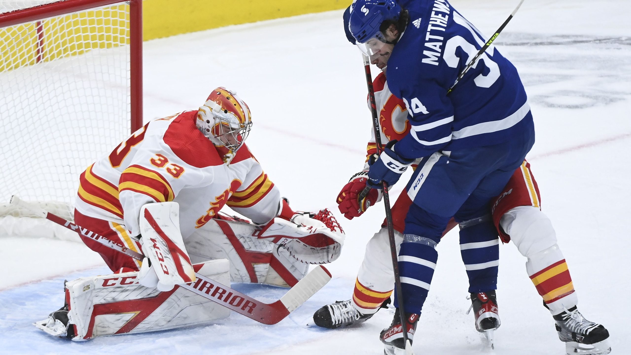 Report Cards: Shorthanded Toronto Maple Leafs shut out by David Rittich &  the Flames