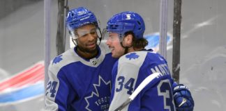 Wayne Simmonds, Auston Matthews, Toronto Maple Leafs