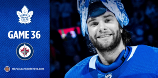Toronto Maple Leafs vs. Winnipeg Jets – Game #36 Preview, Projected Lines & TV Info Toronto Maple Leafs vs. Winnipeg Jets, Jack Campbell