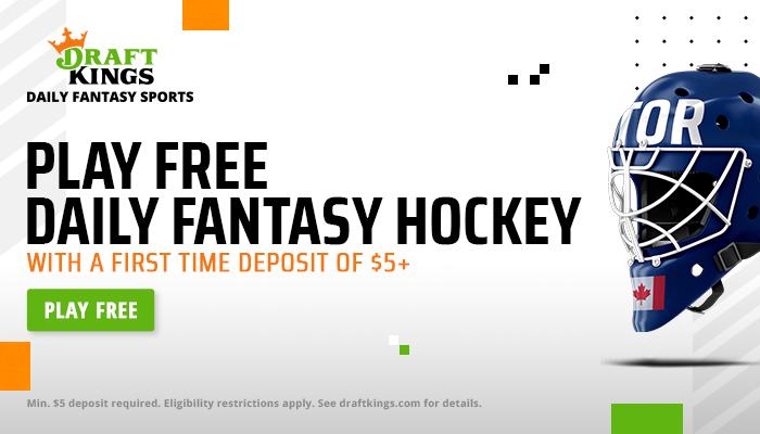 Daily Fantasy Hockey - DraftKings Promo