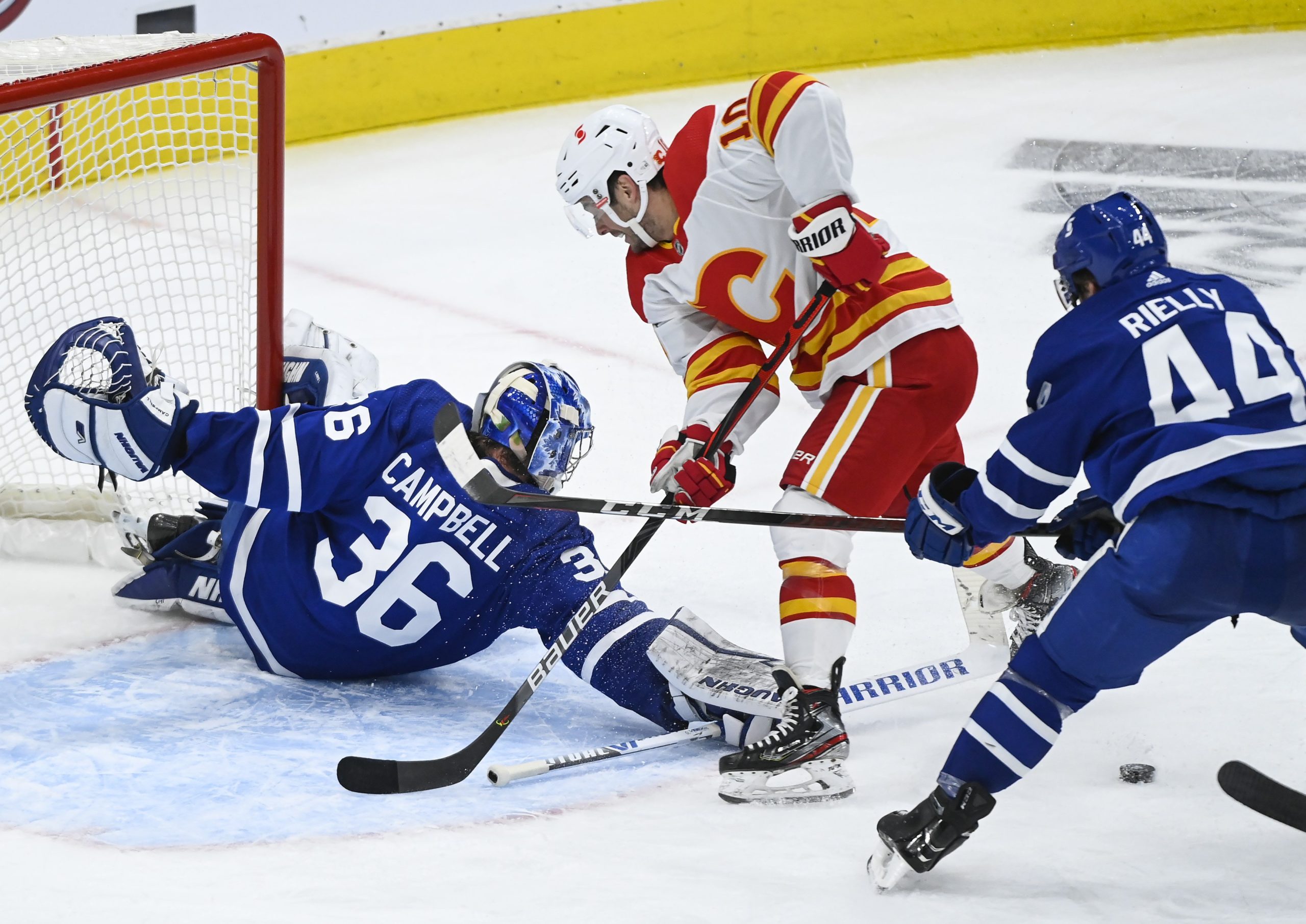 Jack Campbell, Toronto Maple Leafs vs. Calgary Flames