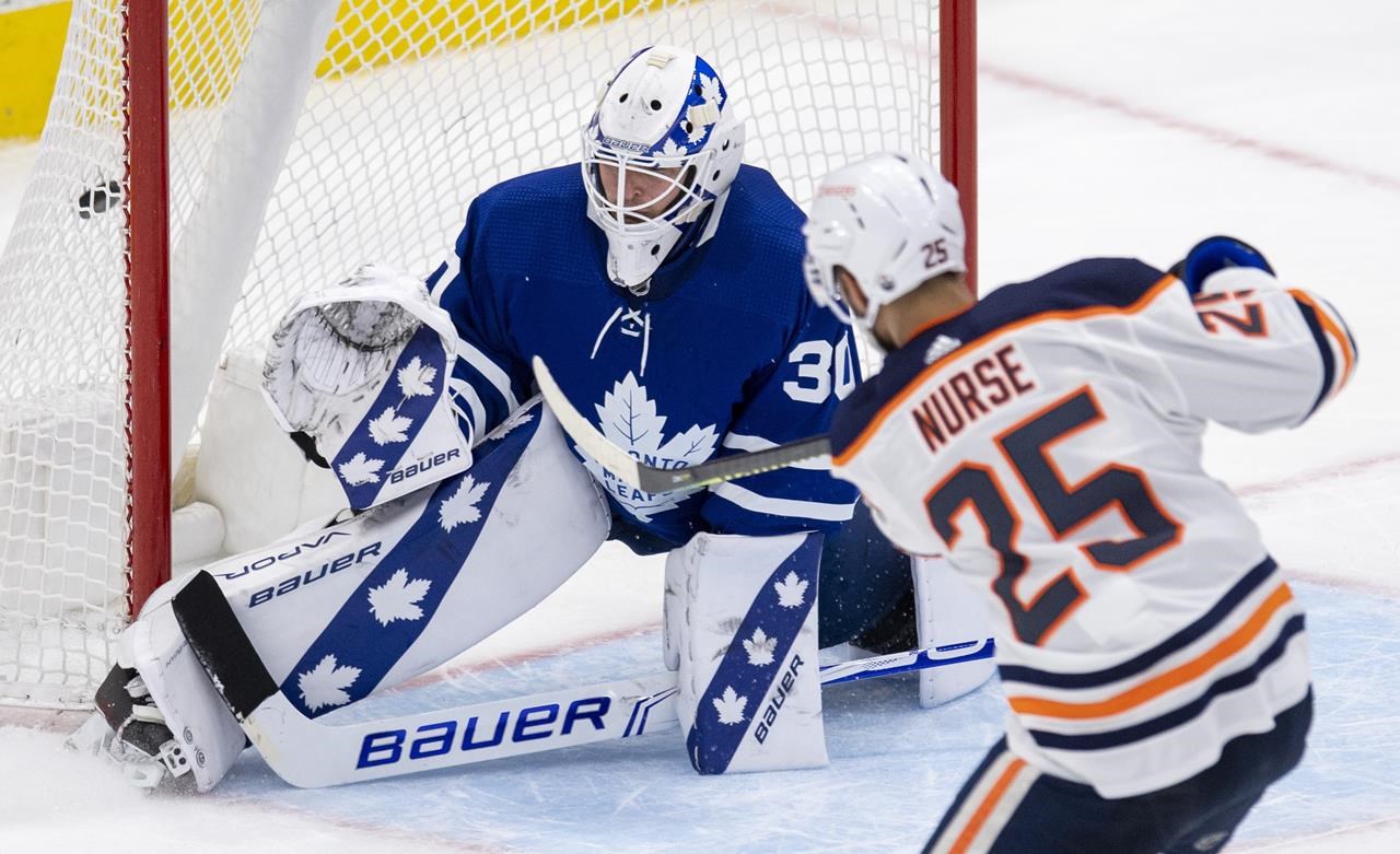 Toronto Maple Leafs vs. Edmonton Oilers, Michael Hutchinson