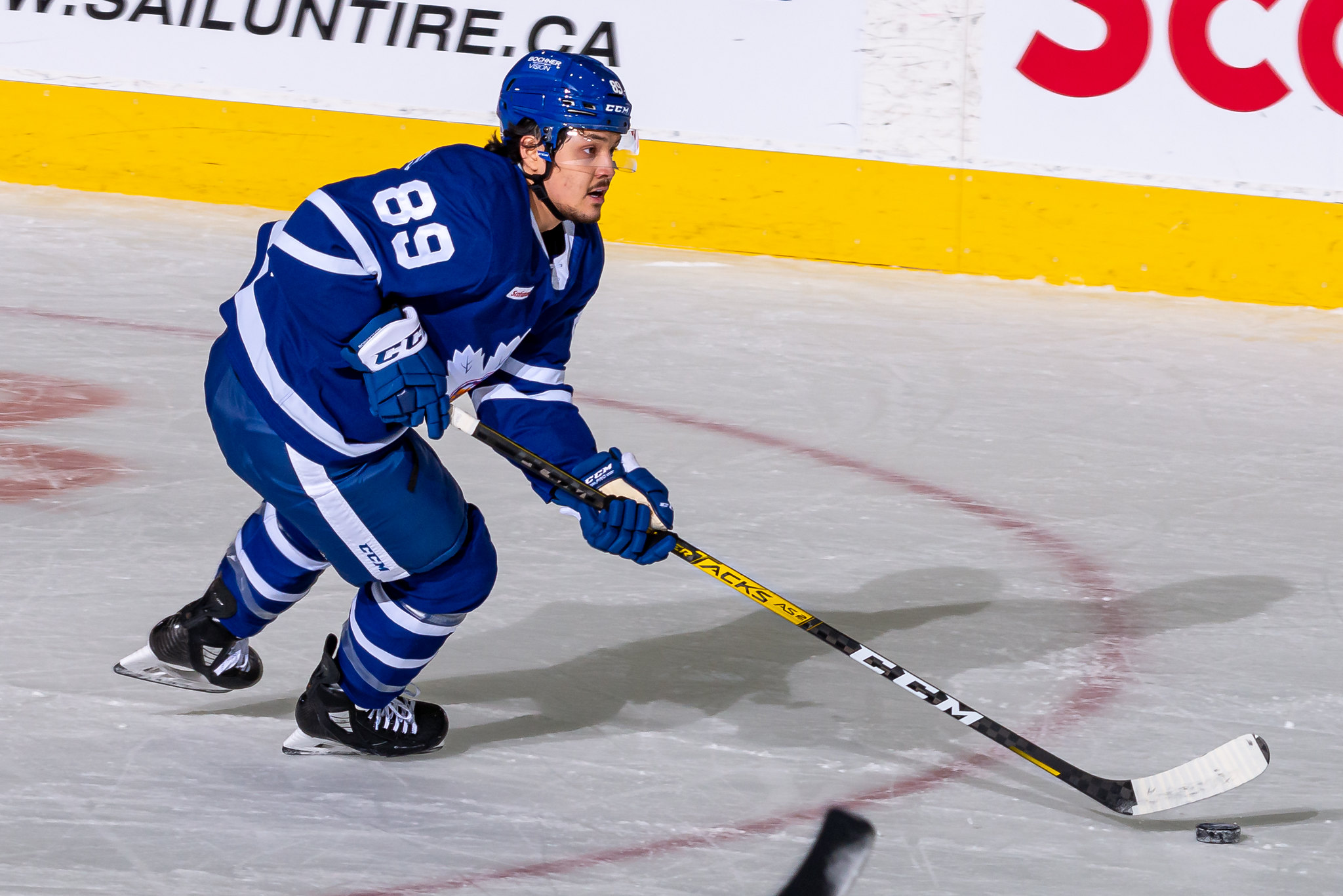 Leafs prospect Nick Robertson led the OHL in scoring this season