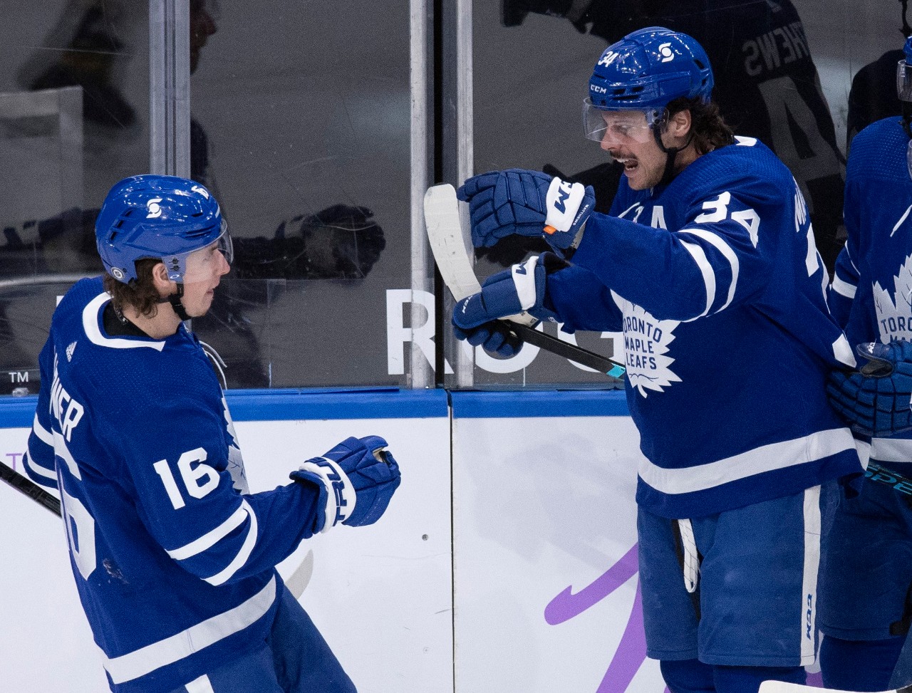 On a team stacked with stars, Maple Leafs' Knies quickly becoming