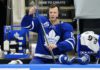 Jason Spezza of the Toronto Maple Leafs