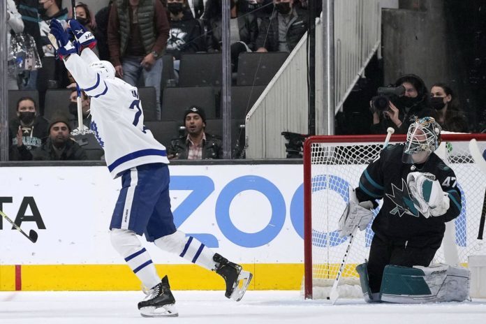 Toronto Maple Leafs vs. San Jose Sharks