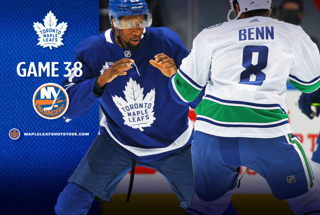 Toronto Maple Leafs Vs. New York Islanders – Game #38 Preview ...