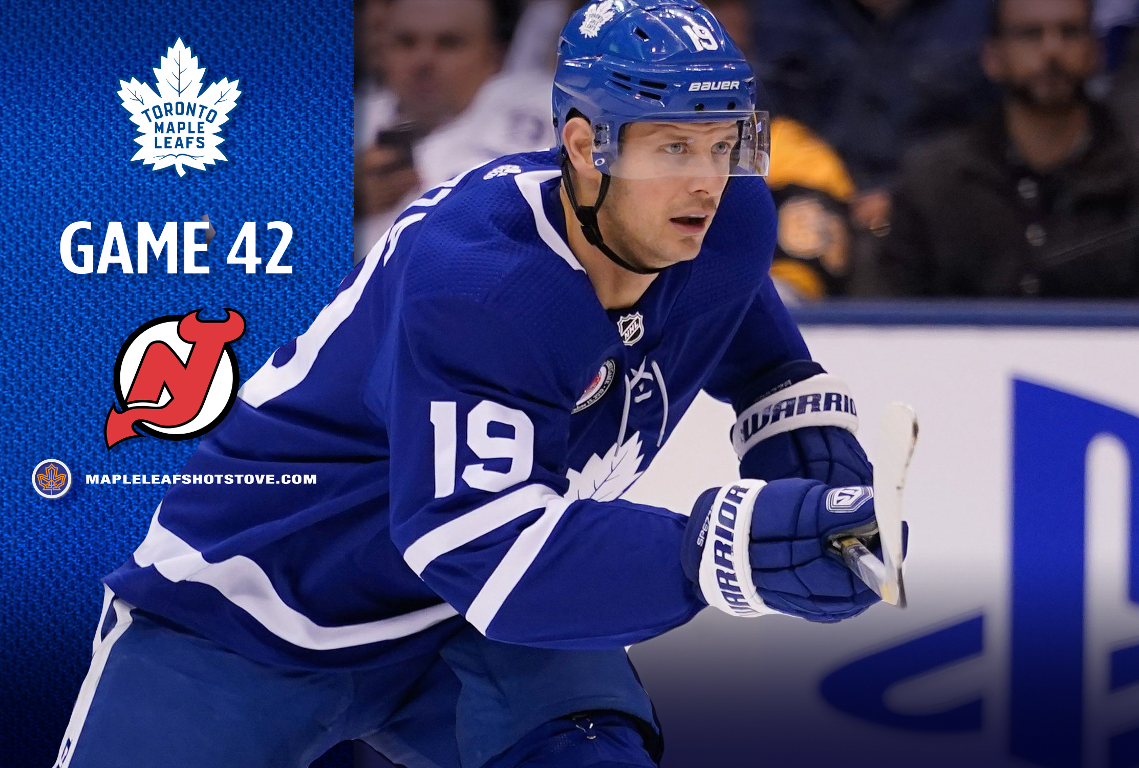 Toronto Maple Leafs vs. New Jersey Devils - Game #18 Preview, Projected  Lines & TV Info