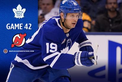 Toronto Maple Leafs vs. New Jersey Devils – Game #42 Preview