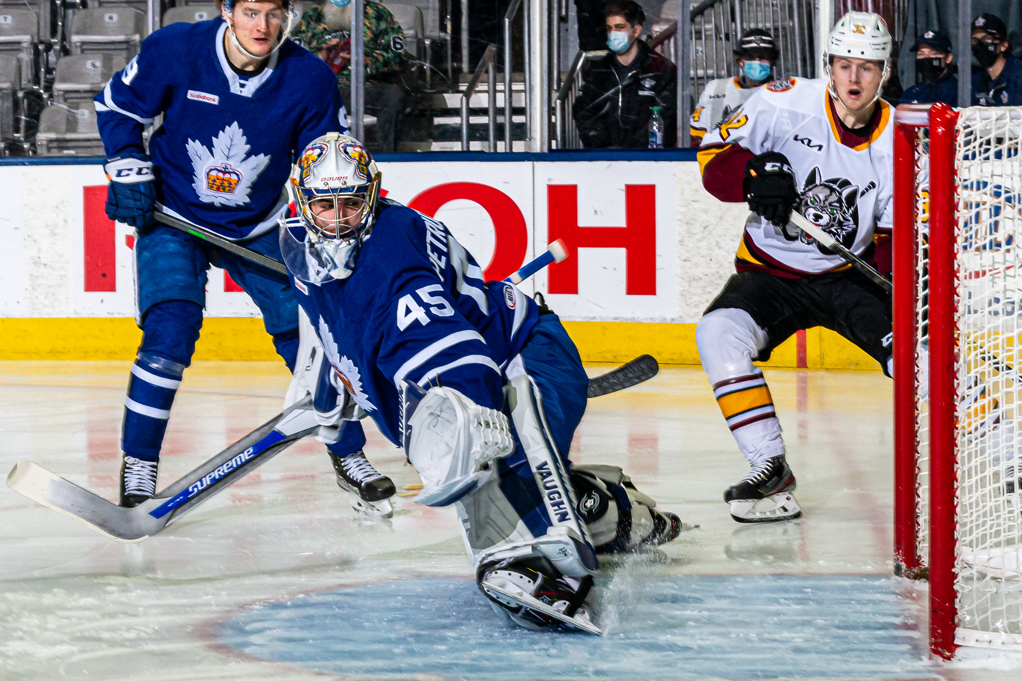 Bobby McMann scores twice, Dmitri Ovchinnikov makes AHL debut as Toronto Marlies defeat Chicago to earn weekend split