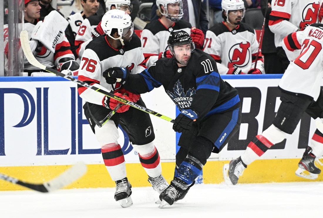 Toronto Maple Leafs vs. New Jersey Devils, Colin Blackwell