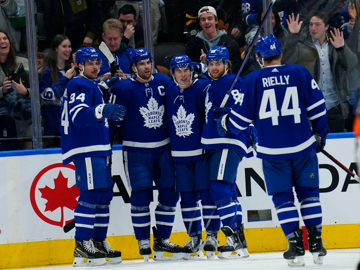 Toronto Maple Leafs celebration