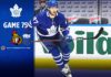 Toronto Maple Leafs vs. Ottawa Senators