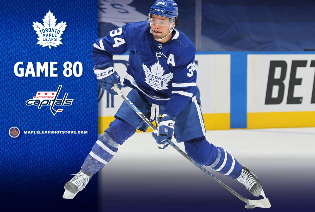 Toronto Maple Leafs Vs. Washington Capitals - Game #80 Preview ...