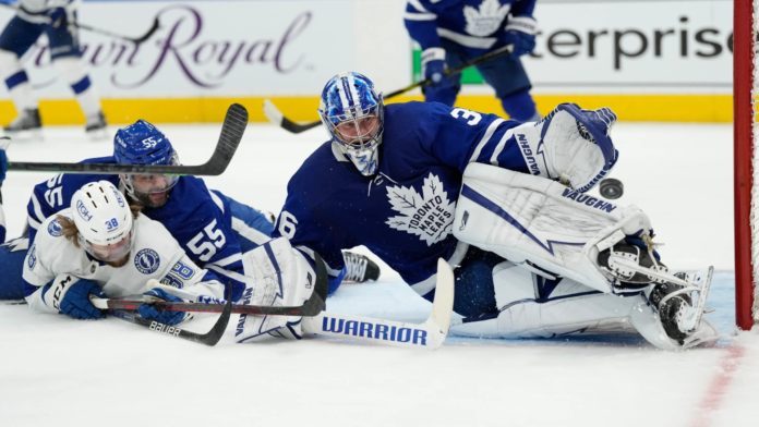 Jack Campbell, Toronto Maple Leafs vs. Tampa Bay Lightning