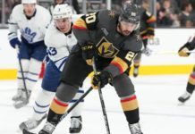 Maple Leafs vs. Vegas Golden Knights, Justin Holl