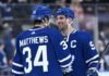 Auston Matthews, John Tavares, Toronto Maple Leafs