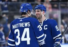 Auston Matthews, John Tavares, Toronto Maple Leafs