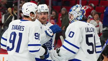 Aston-Reese scores twice, Rielly bags another as Maple Leafs down