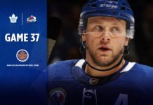 Toronto Maple Leafs vs. Colorado Avalanche, Morgan Rielly