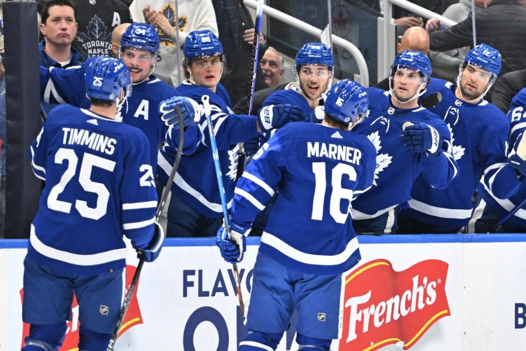 Mitch Marner, Conor Tmmins, Toronto Maple Leafs