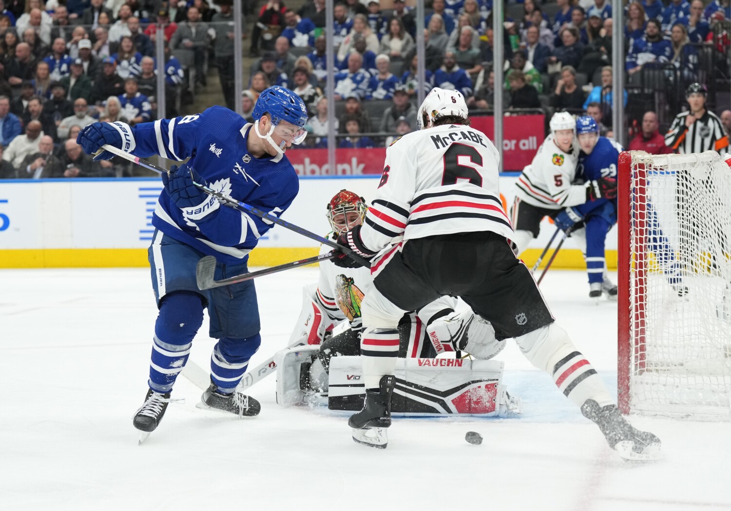 Jake McCabe, Chicago Blackhawks vs. Toronto Maple Leafs