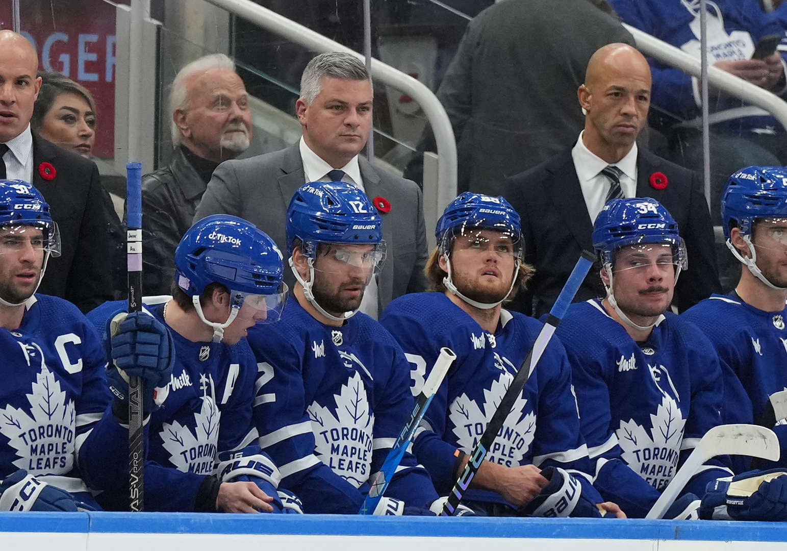 Sheldon Keefe, Toronto Maple Leafs bench