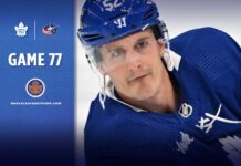 Noel Acciari, Toronto Maple Leafs vs. Columbus Blue Jackets
