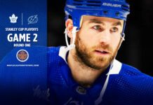 Toronto Maple Leafs vs. Tampa Bay Lightning, Game 2, Ryan O'Reilly