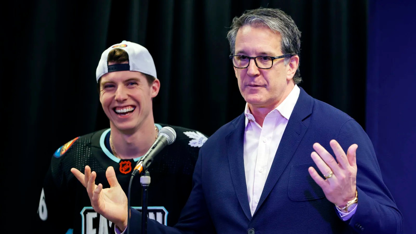 Brendan Shanahan, Mitch Marner, Toronto Maple Leafs