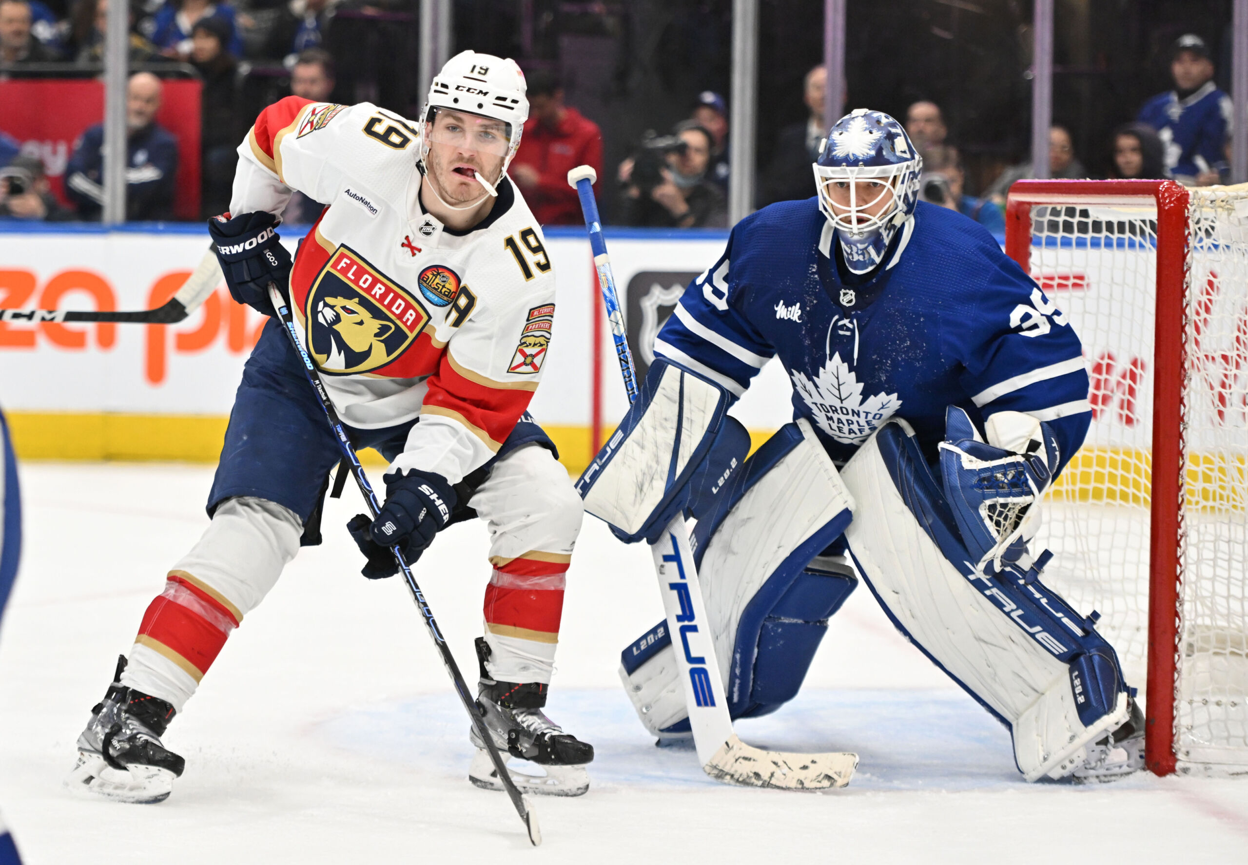 Aaron Ekblad Florida Panthers Unsigned Shoots and Scores in