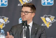 Kyle Dubas of the Pittsburgh Penguins