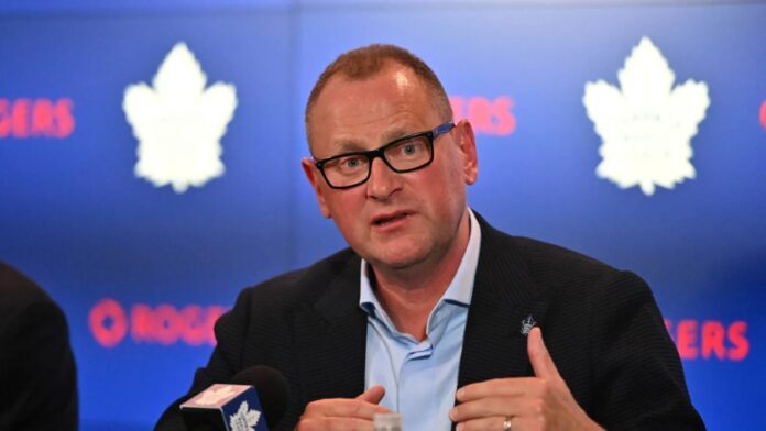 Brad Treliving, Toronto Maple Leafs GM