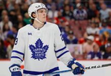 Drake Berehowsky: The Leafs' top draft pick last summer cut by