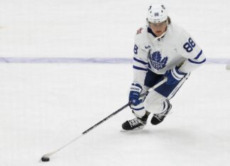 Game Review: Maple Leafs give up after falling behind in Washington William Nylander, Maple Leafs