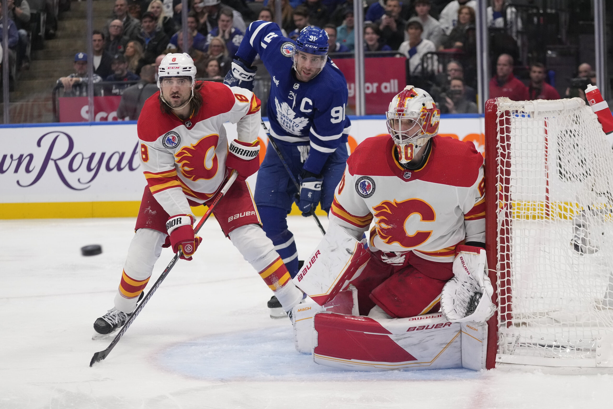 Chris Tanev, Maple Leafs vs. Flames