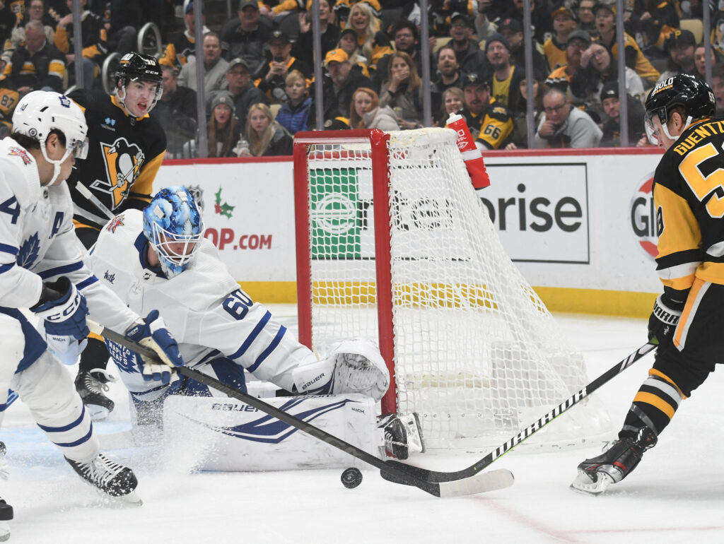 Maple Leafs vs. Penguins, Joseph Woll