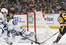 Maple Leafs vs. Penguins, Joseph Woll