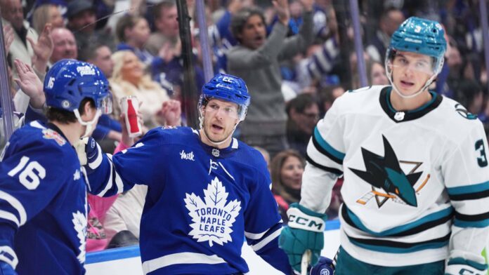 Jake McCabe, Maple Leafs vs. Sharks