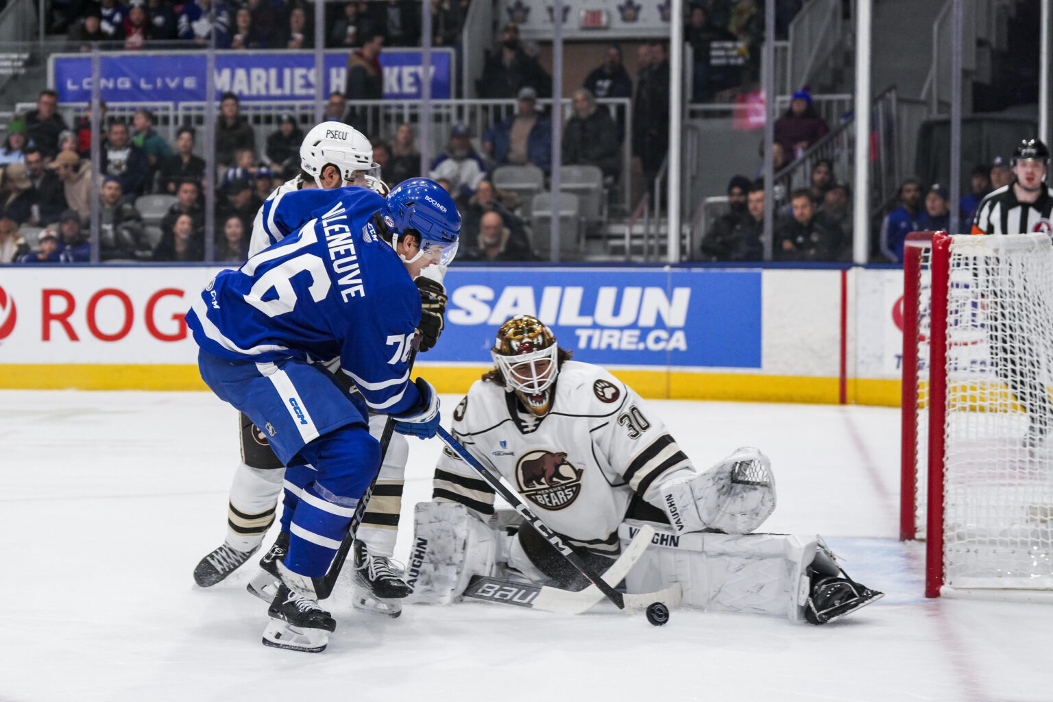 Third-period comeback earns Toronto Marlies a point against league ...