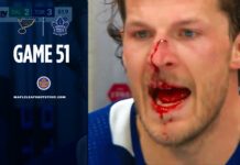 Maple Leafs vs. Blues, Jake McCabe
